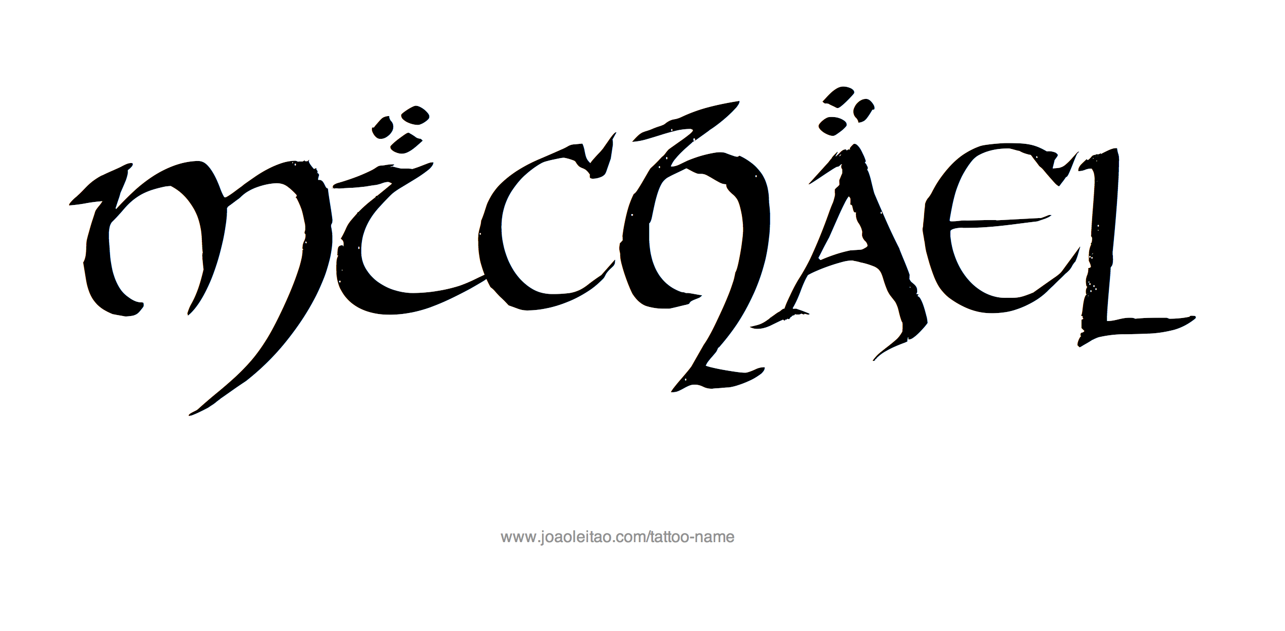 Michael Name Tattoo Designs